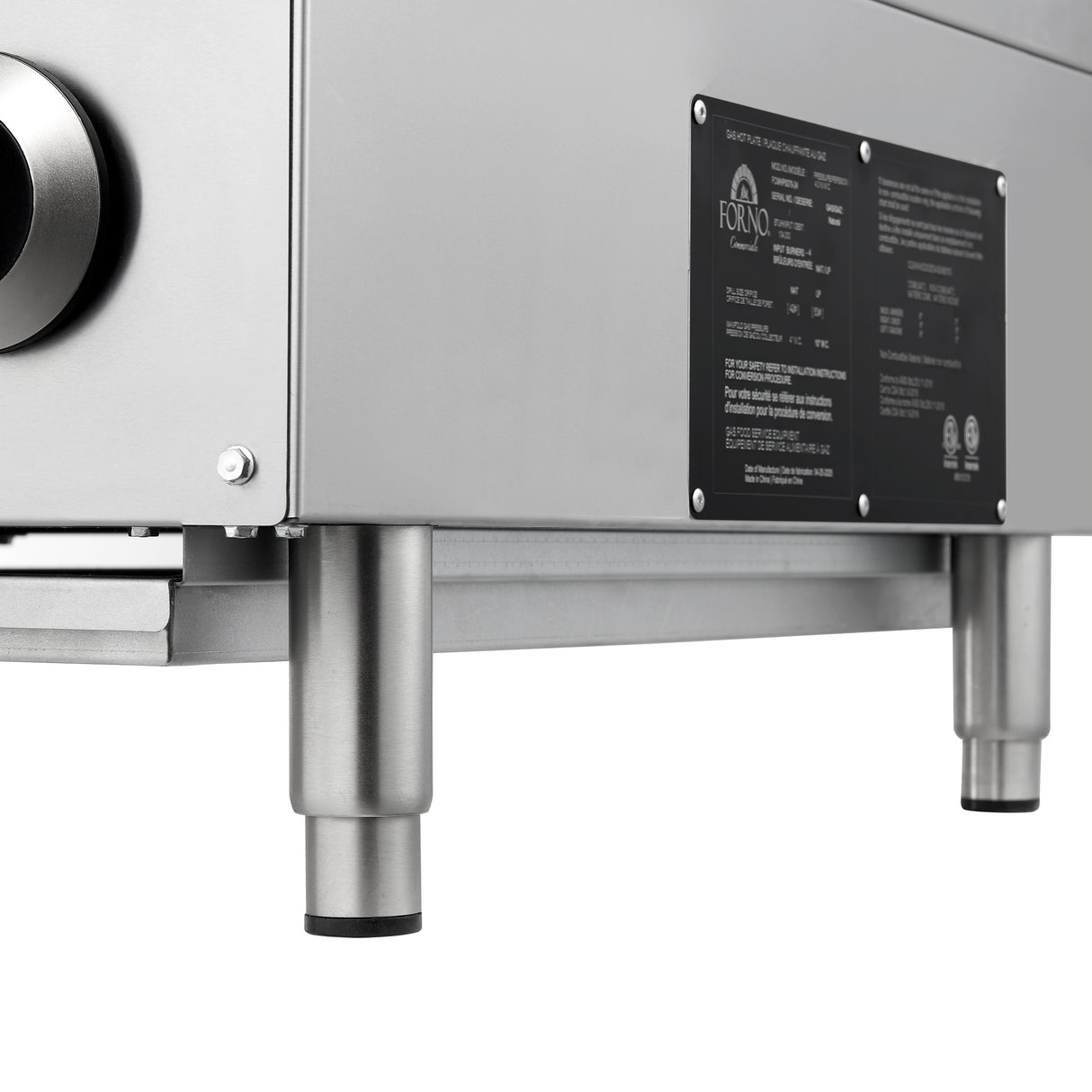 Forno Commerciale 24 Inch Gas Hotplate