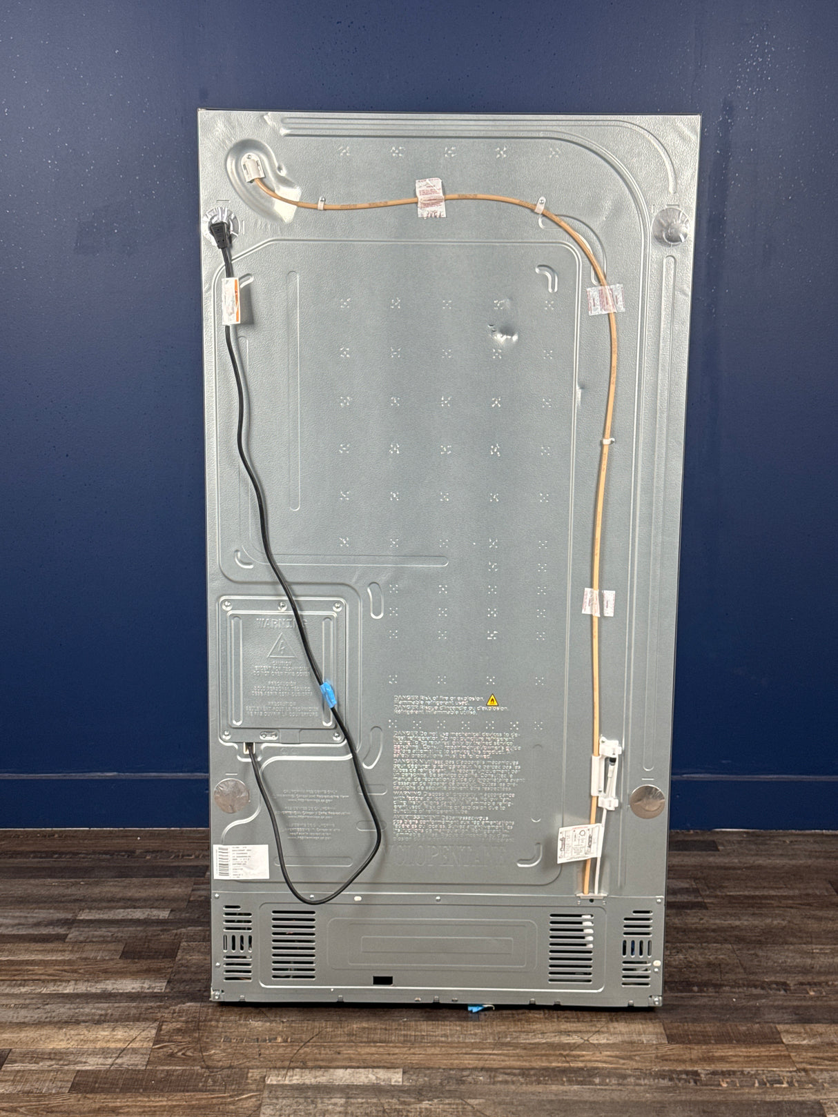 Frigidaire - Gallery 36 in. 22 cu. ft. Counter-Depth 4-Door Refrigerator in Smudge-Proof Stainless Steel, ENERGY STAR