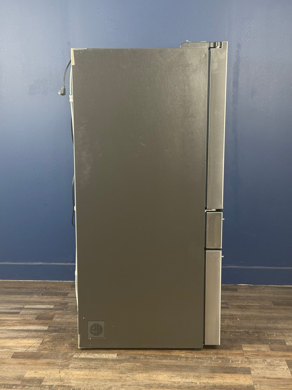 GE Profile - Profile 27.9 cu. ft. Smart 4-Door French Door Refrigerator with Door-in-Door in Fingerprint Resistant Stainless Steel