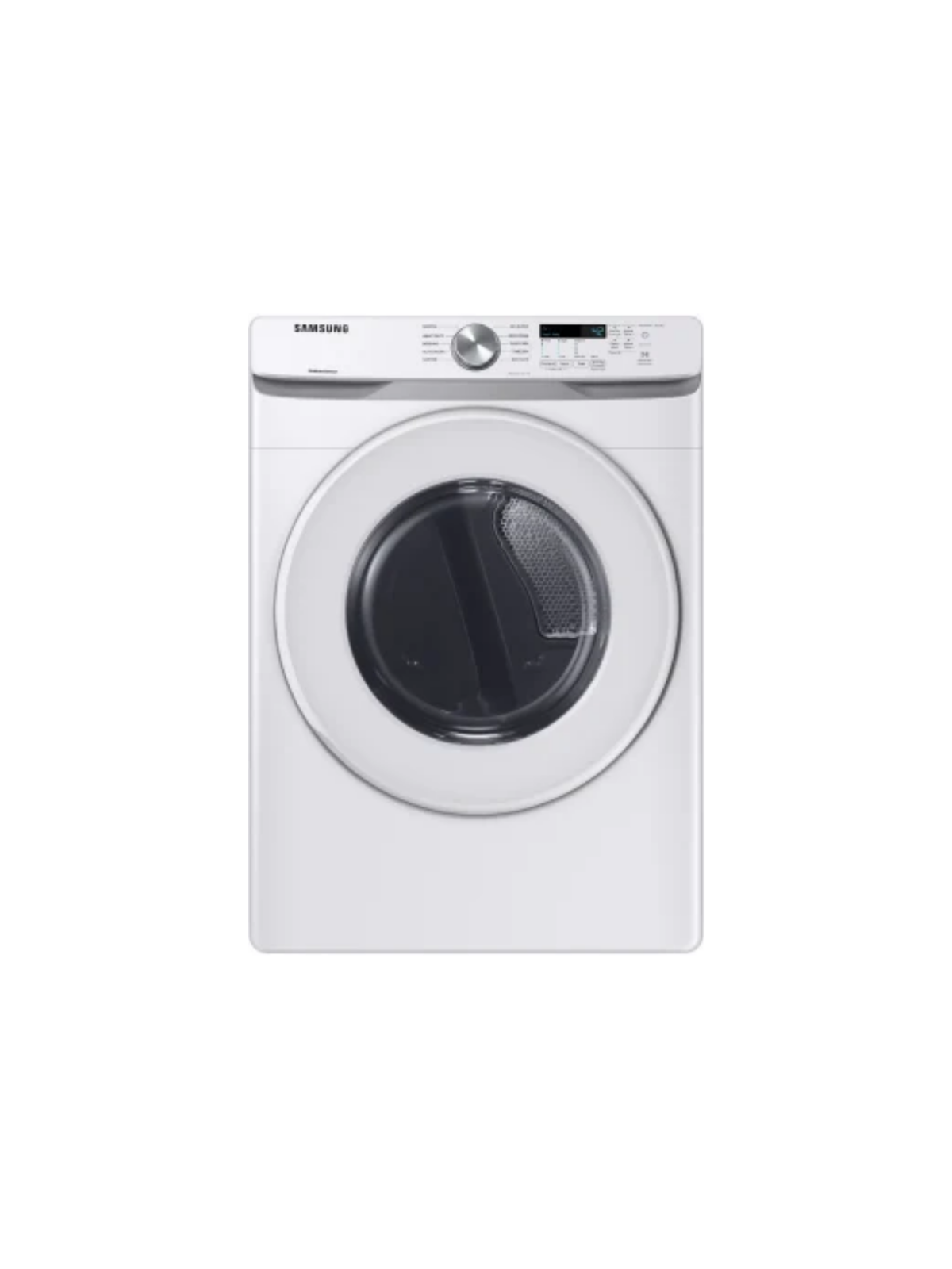Samsung - 7.5 cu. ft. Vented Stackable Gas Dryer in White with Sensor Dry