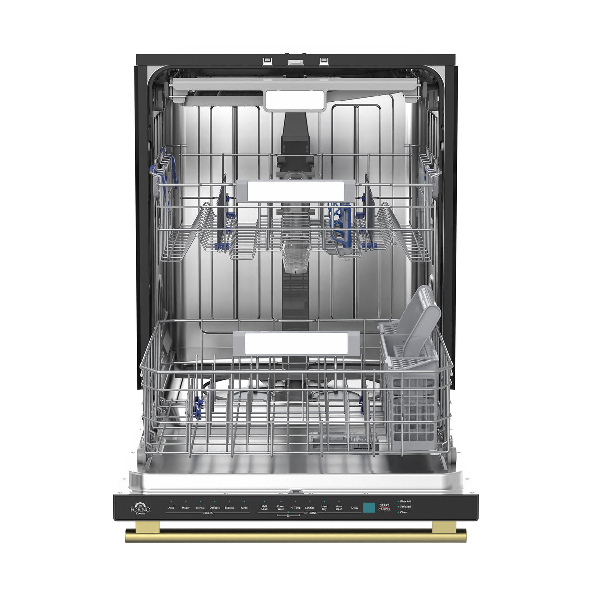 Stella 24 in. Built-in Dishwasher in Black, Tall Tub, Top Touch Control, Fingerprint-Resistant Stainless Steel Dishwasher, Black, Quiet 44 dBA, Soil-Sensing Capable, NSF & ENERGY STAR