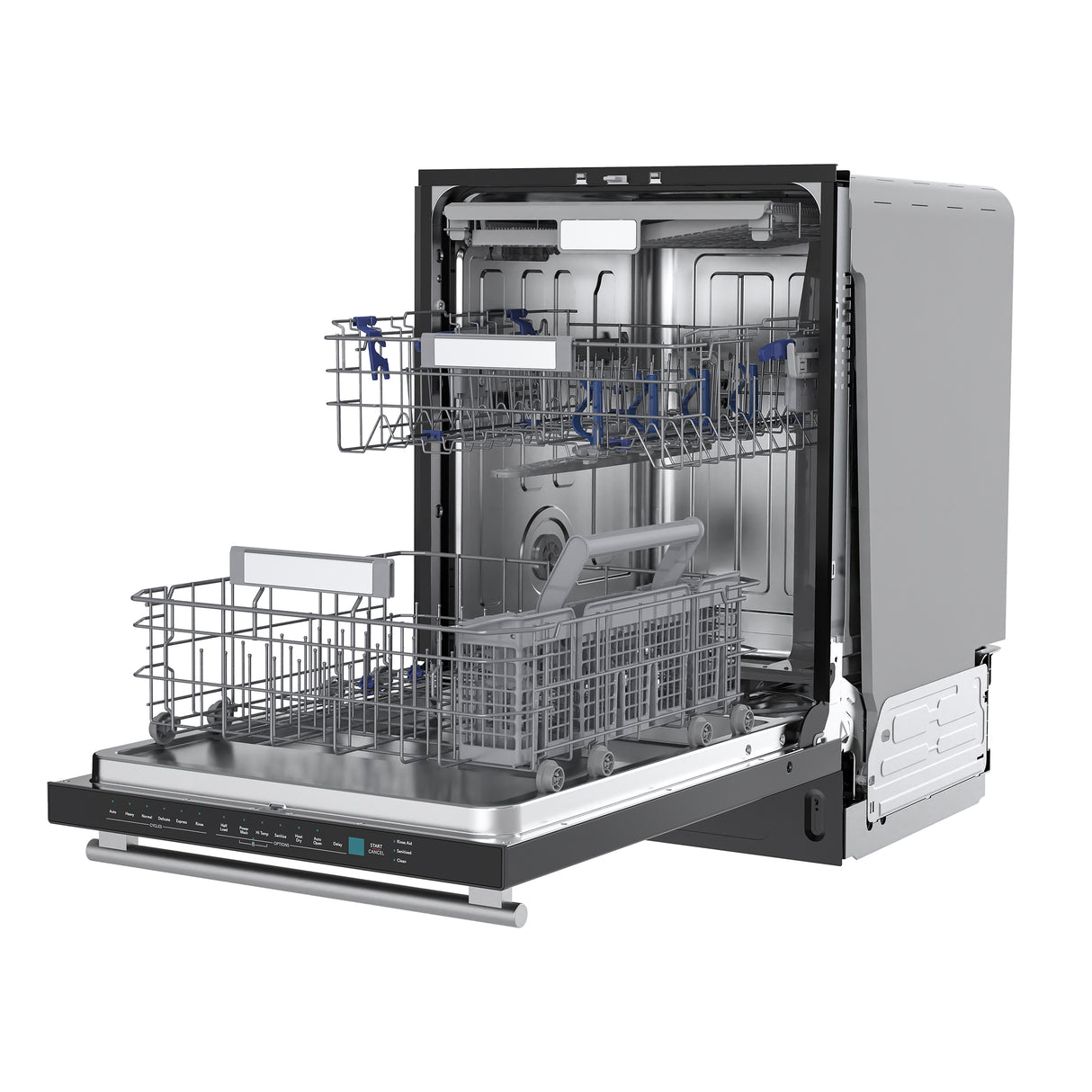Stella 24 in. Built-in Dishwasher in Black, Tall Tub, Top Touch Control, Fingerprint-Resistant Stainless Steel Dishwasher, Black, Quiet 44 dBA, Soil-Sensing Capable, NSF & ENERGY STAR