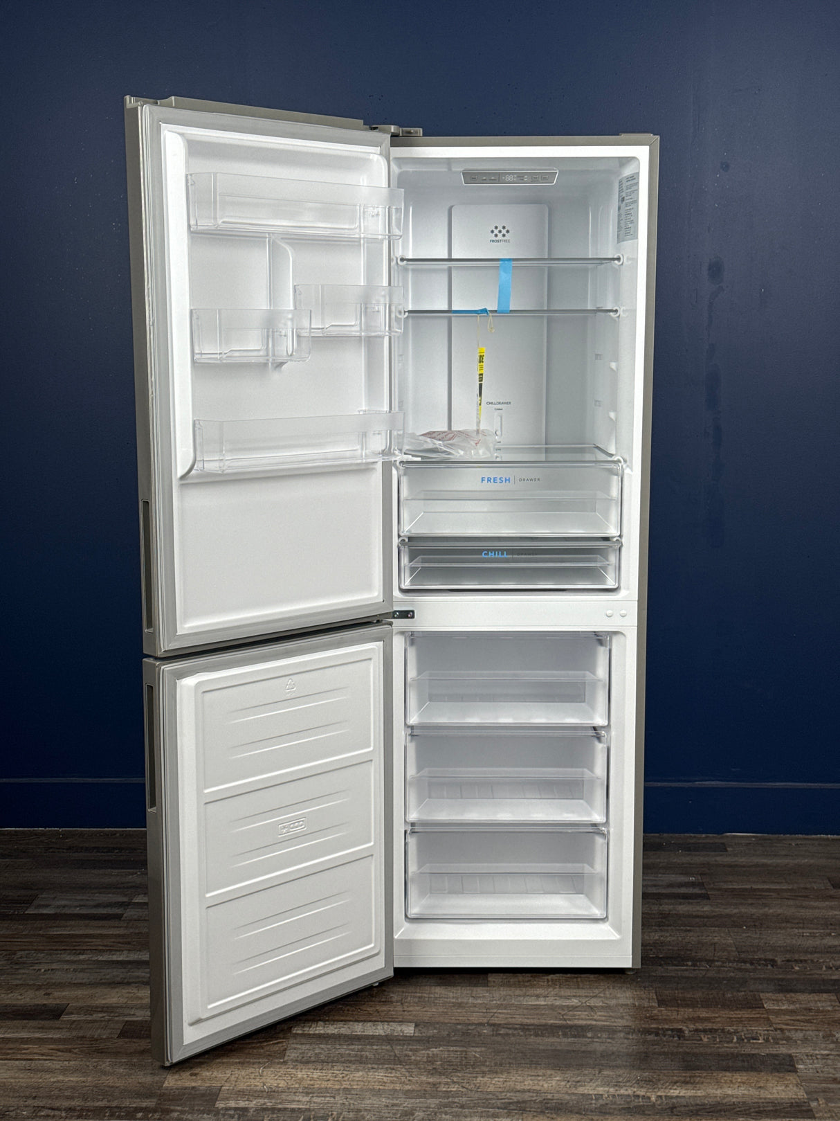 Frigidaire - 12 cu. ft. Garage Ready Bottom Freezer Refrigerator in Fingerprint-Resistant Stainless Look