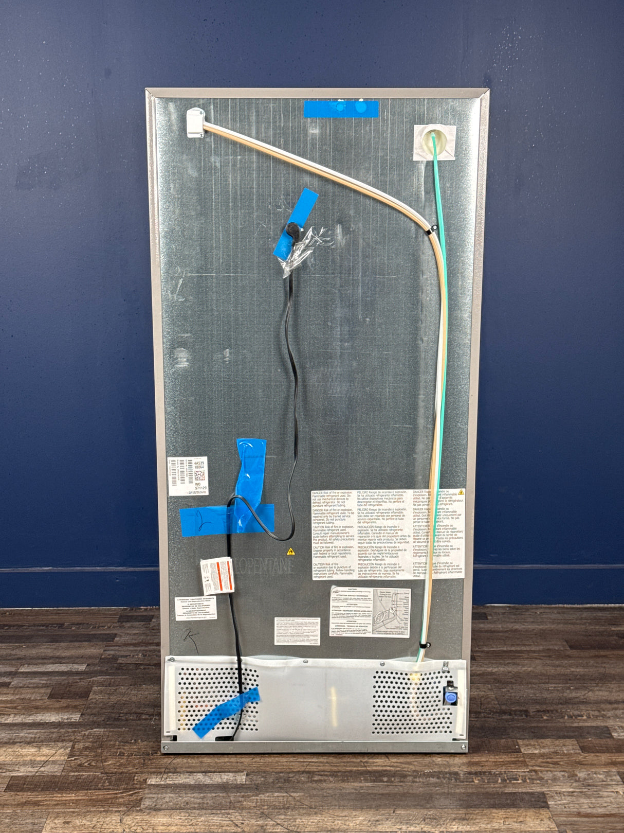 Frigidaire - Gallery 33 in. 22.3 cu. ft. Standard Depth Side by Side Refrigerator in Smudge-Proof Stainless Steel, ENERGY STAR