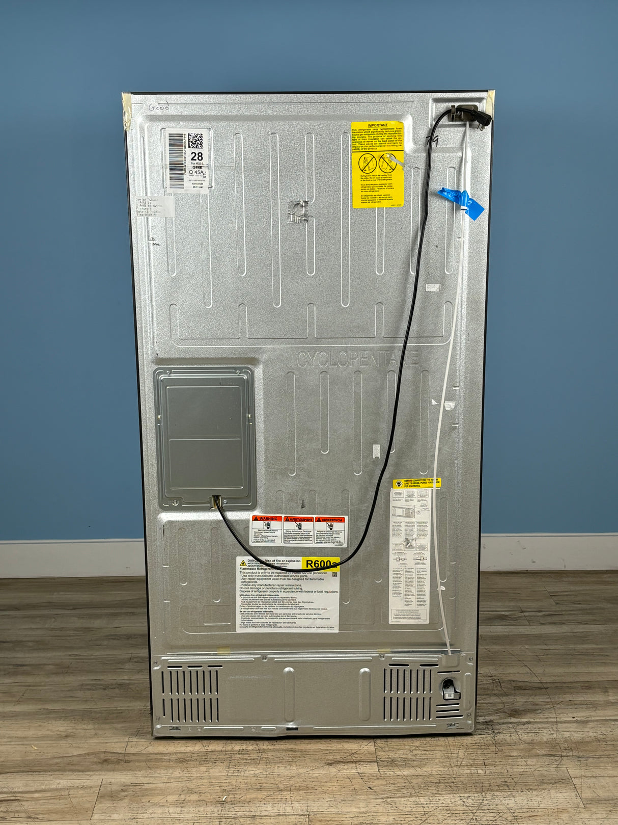 GE Profile - Profile 27.9 cu. ft. Smart 4-Door French Door Refrigerator with Door-in-Door in Fingerprint Resistant Stainless Steel