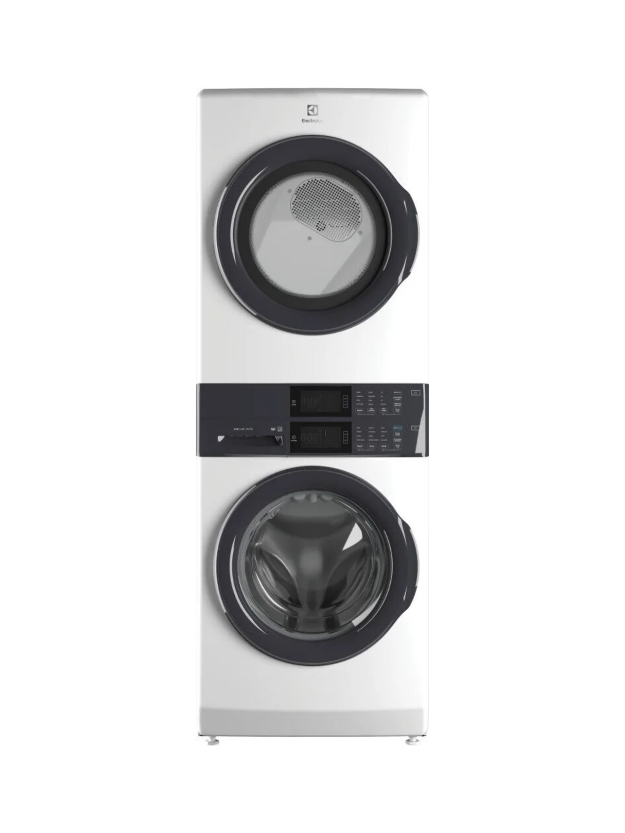 Electrolux - 8 cu. ft. vented Front Load Stackable Electric Dryer in Titanium with LuxCare Dry and Perfect Steam