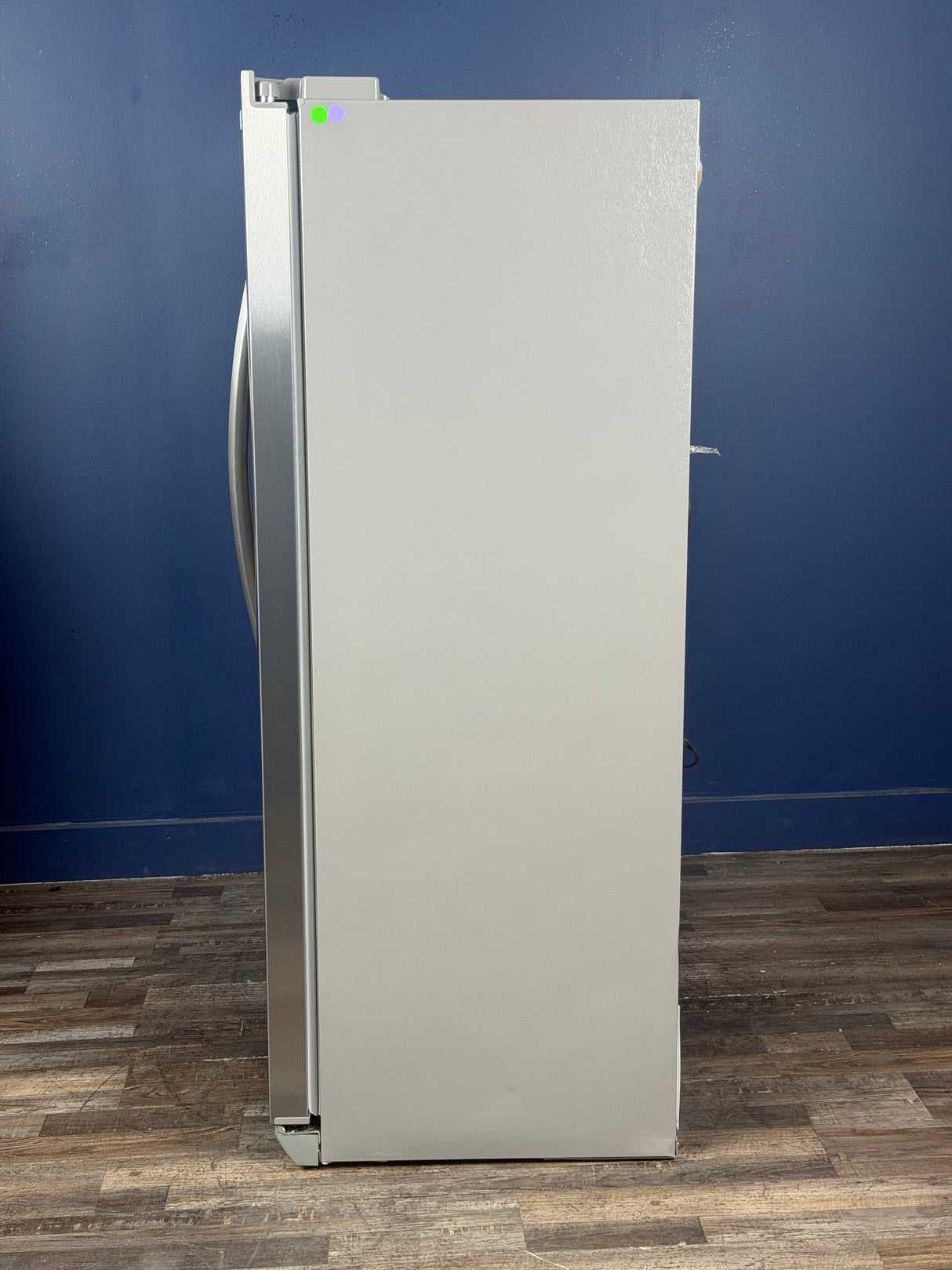 Frigidaire - Gallery 36 in. 22.3 cu. ft. Counter Depth Side-by-Side Refrigerator in Smudge-Proof Stainless Steel, ENERGY STAR