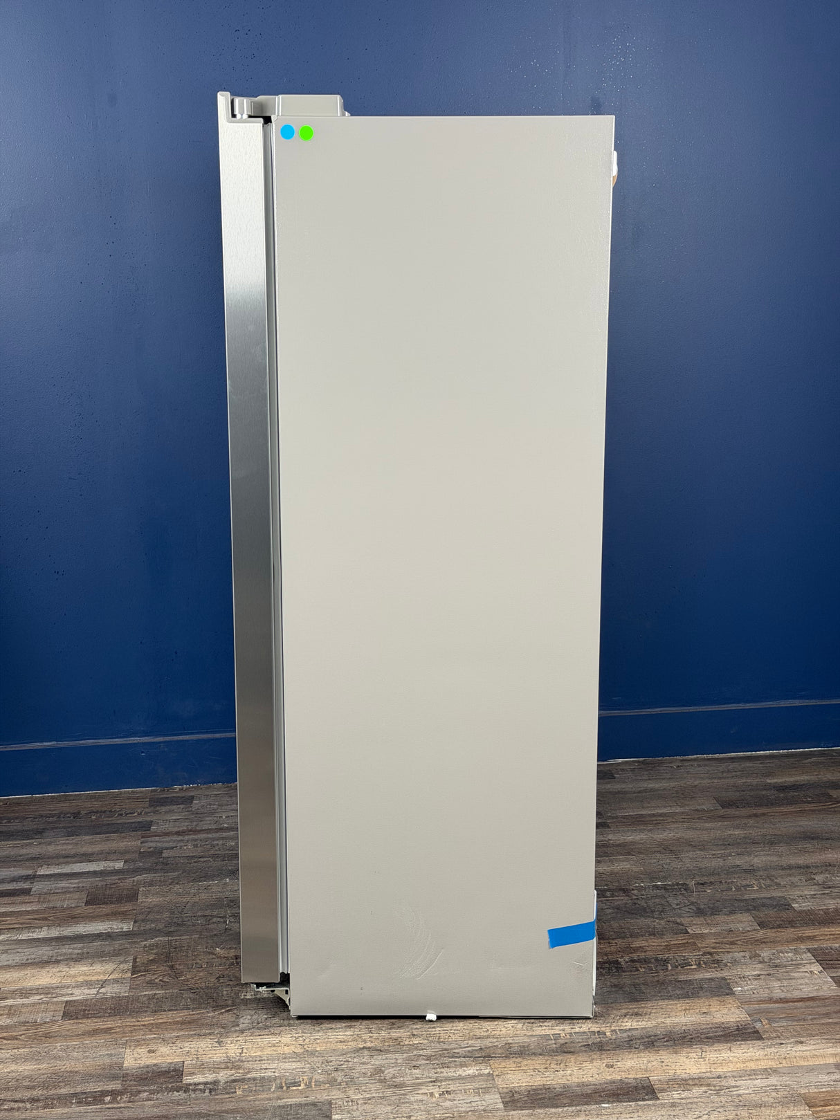 Frigidaire - Professional 36 in. 22.3 cu. ft. Counter Depth Side-by-Side Refrigerator in Smudge-Proof Stainless Steel