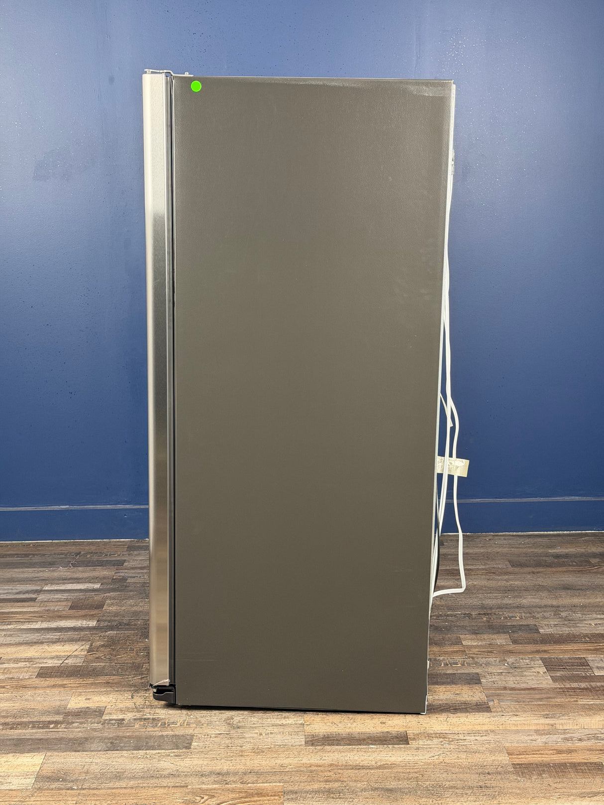 GE - 25.3 cu. ft. Side by Side Refrigerator in Fingerprint Resistant Stainless Steel, Standard Depth