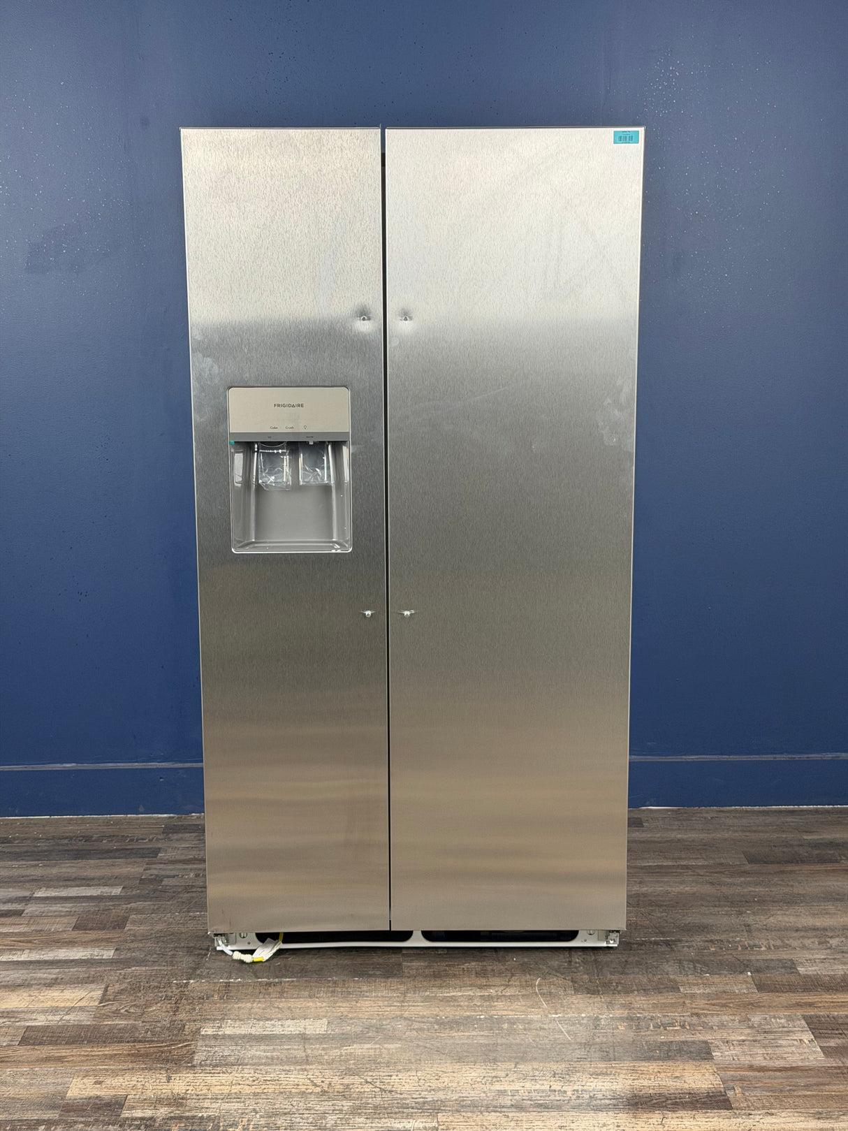 Frigidaire - 36 in. 26 cu. ft. Standard Depth Side by Side Refrigerator in Stainless Steel