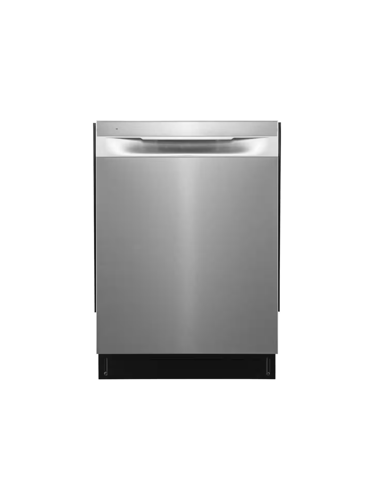 Frigidaire - 24 in. Top Control Built-In Tall Tub Dishwasher in Stainless Steel with 5-Cycles 49dBA and Hybrid Tub