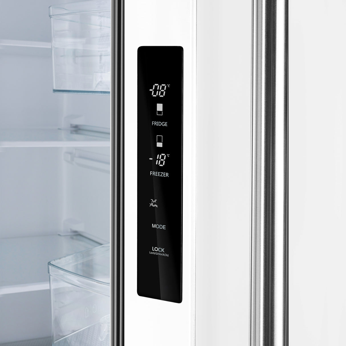 FORNO Premium 2 Pieces Kitchen Bundle - Forno Leonardo Espresso 30-Inch Slide-In White Induction Range, Forno Gallipoli Espresso 30-Inch White French Door Refrigerator - FBDL-014-10CAUS