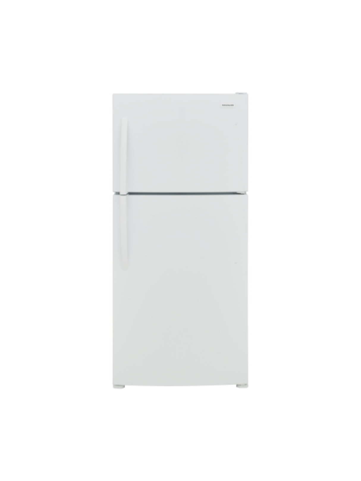 Frigidaire - 30 in. 20 cu. ft. Garage Ready Freestanding Top Freezer Refrigerator in White, ENERGY STAR