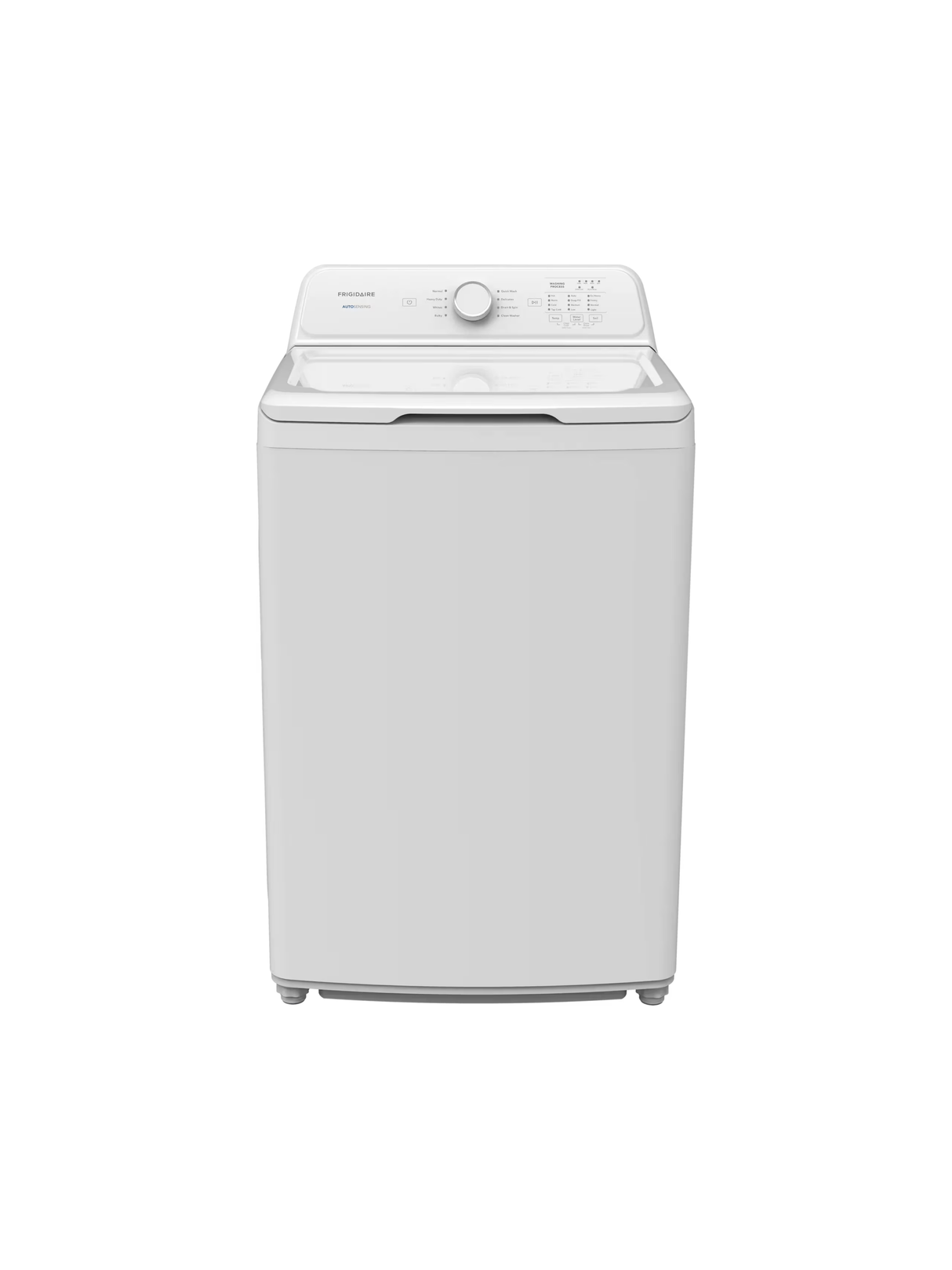Frigidaire - 4.1 Cu. Ft. Top Load Washer in White with 8-Wash Cycles and Automatic Load Sensing
