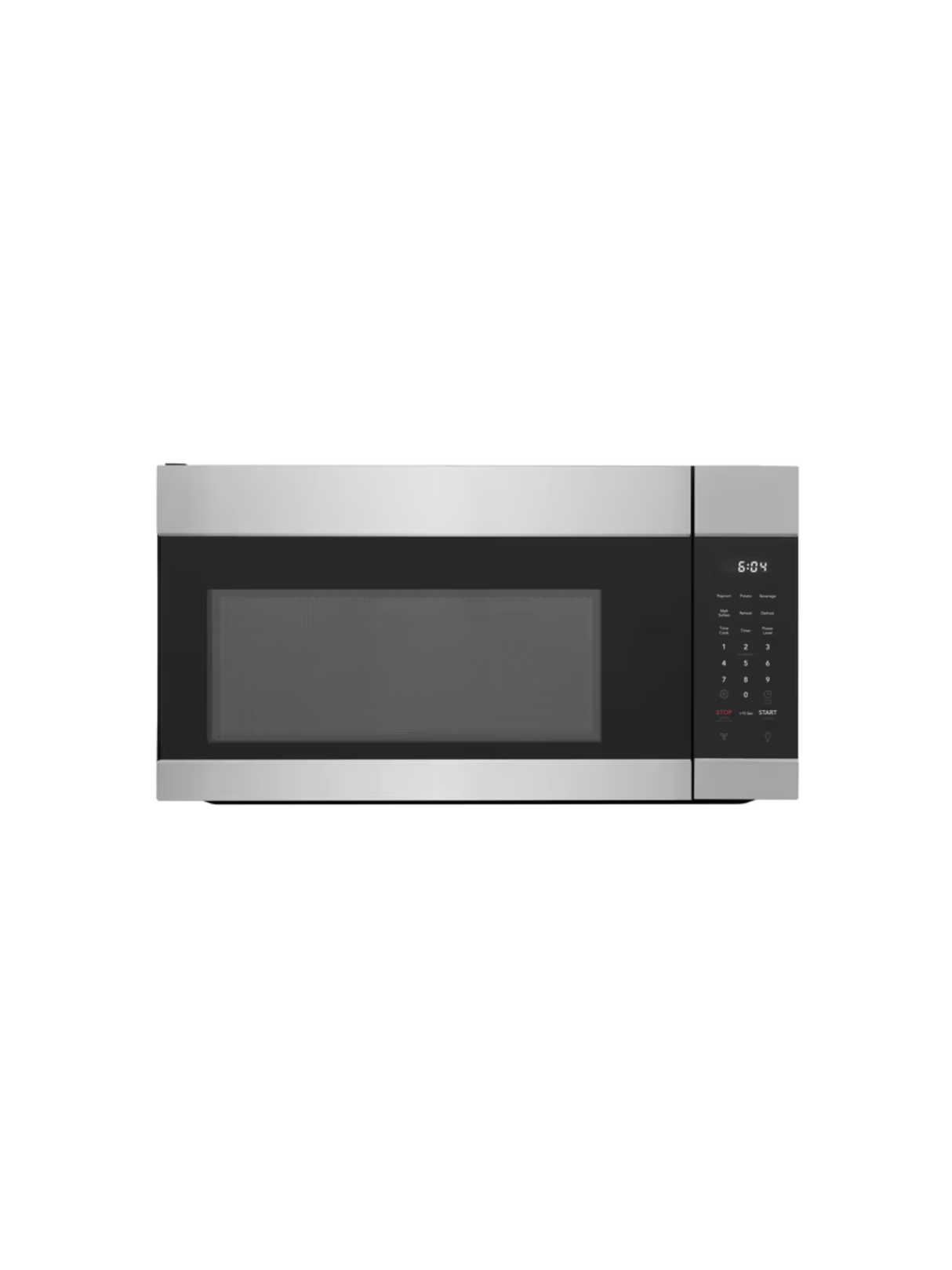 Frigidaire - 30 in. Over-the-Range Microwave in Stainless Steel with Dishwasher Safe Grease Filter and Vent