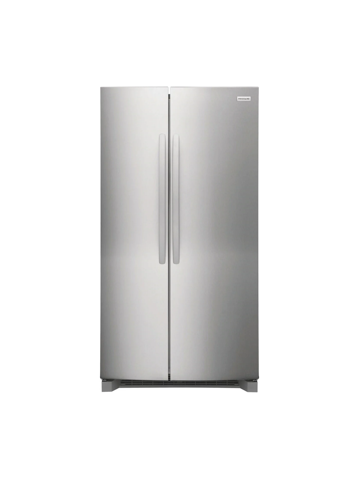 Frigidaire - 36 in. 26 cu. ft. Standard Depth Side-by-Side Refrigerator in Stainless Steel with CrispSeal Crispers