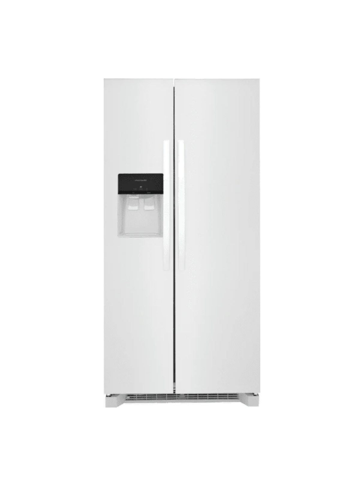 Frigidaire - 33 in. 22.3 cu. ft. Standard Depth Side by Side Refrigerator in White