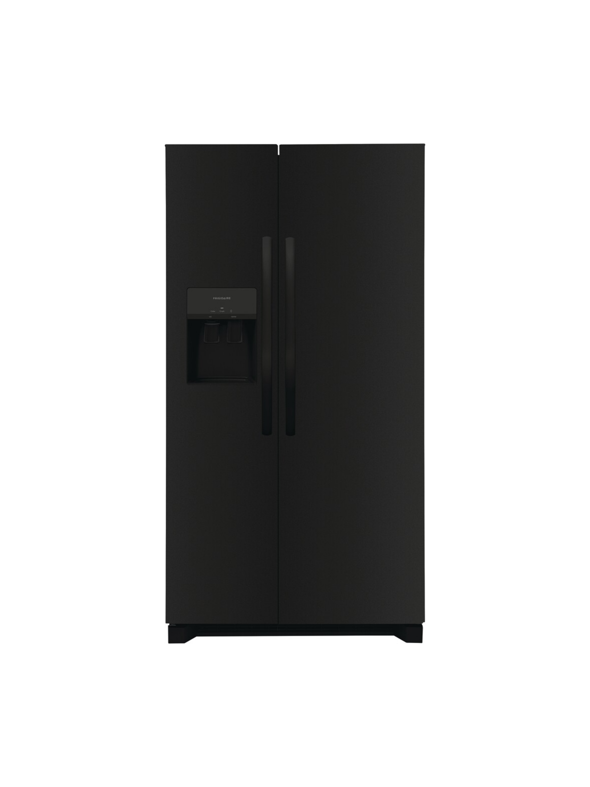 Frigidaire - 36 in. 26 cu. ft. Standard Depth Side by Side Refrigerator in Black