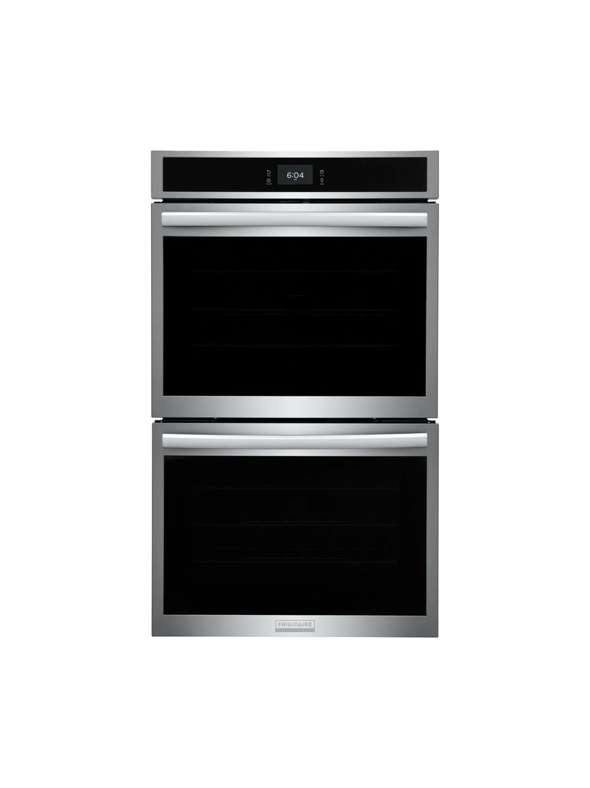 Frigidaire - Gallery 30 in. Double Electric Built-In Wall Oven with Total Convection in Smudge-Proof Stainless Steel