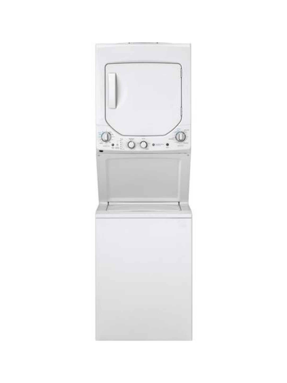 GE - 2.3 cu. ft. Washer 4.4 cu. ft. Electric Dryer Combo in White