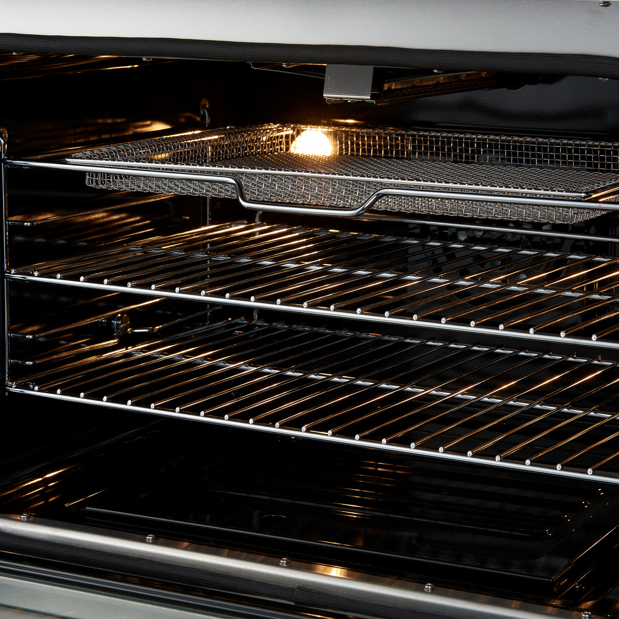 FORNO Giovanni 30-inch Gas Range Stainless Steel, 5 Burners 67,000 BTU, 4.32 cu.ft. Convection Oven