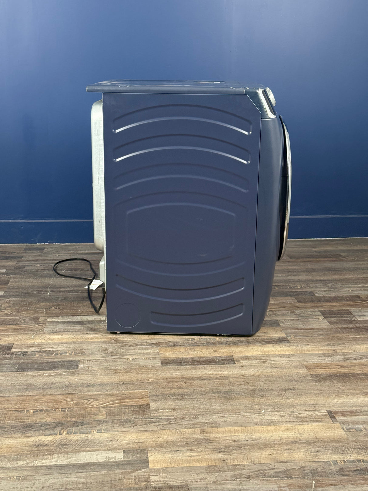 GE Profile - Profile 7.8 cu. ft. vented Gas Dryer in Sapphire Blue with Steam and Sanitize Cycle, ENERGY STAR