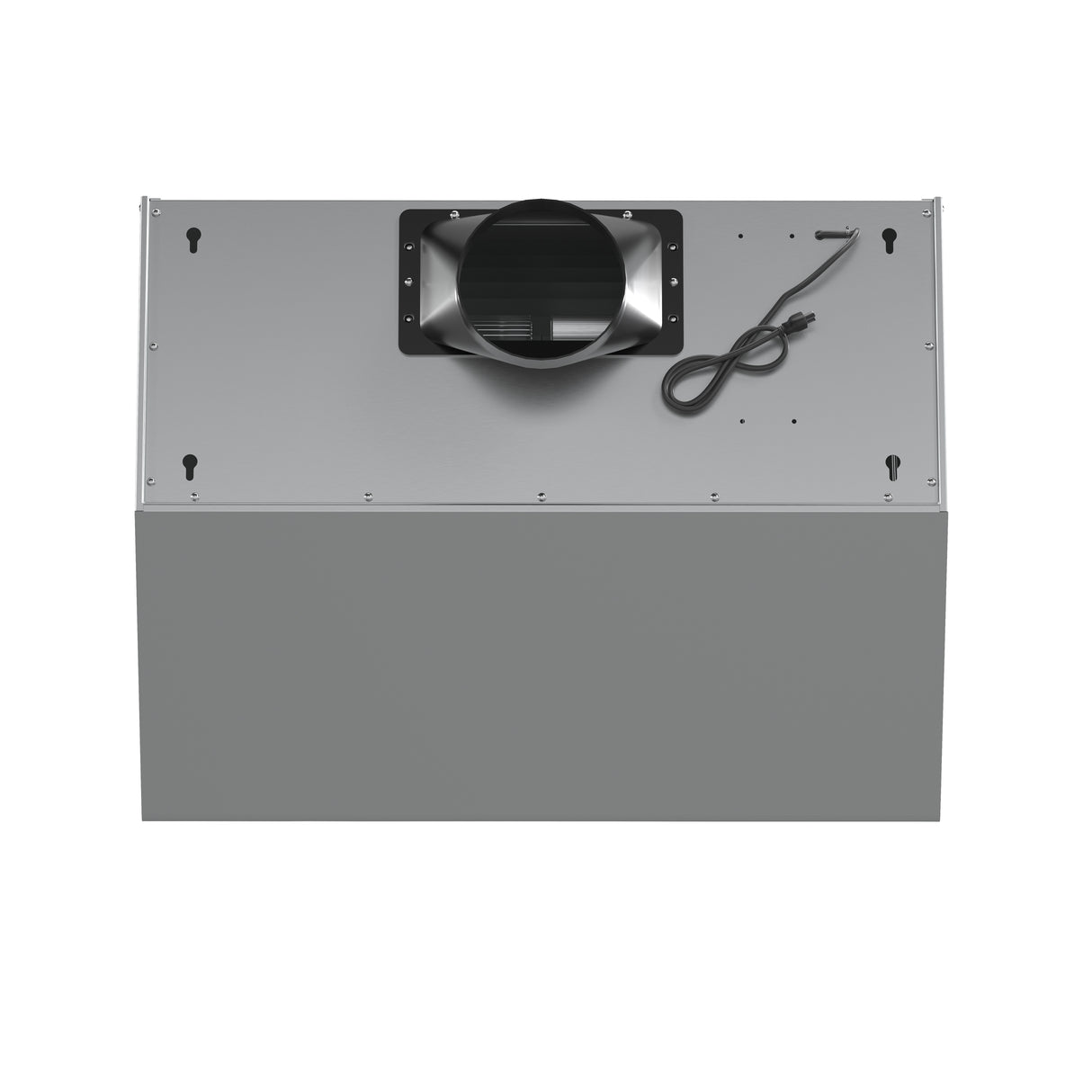 Forno Palazzo 30-Inch Wall Mounted Range Hood, Stainless Steel, Heavy Duty Baffle Filters, Remote Control