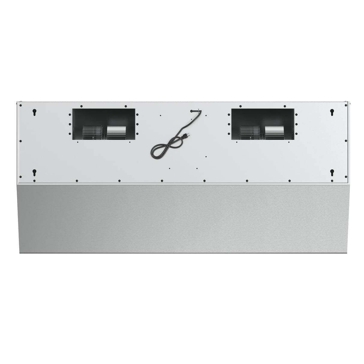 Forno Palazzo 48-Inch Wall Mounted Range Hood, Stainless Steel, Heavy Duty Baffle Filters, Remote Control