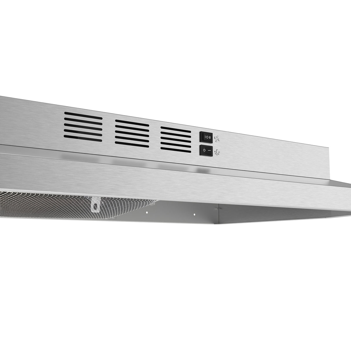 Forno Cappa 30-Inch Under Cabinet Range Hood, Stainless Steel, 200 CFM, Convertible, LED Lighting