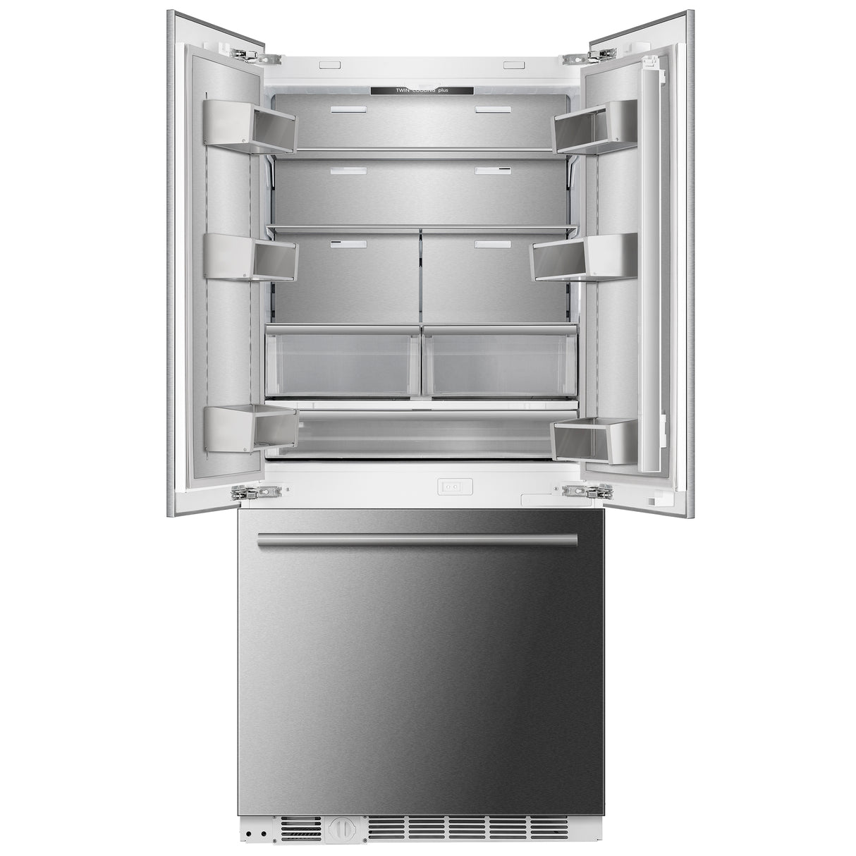 Rivestito Refrigerator, French Door, 36 Inch, Energy Star, Fast Freeze