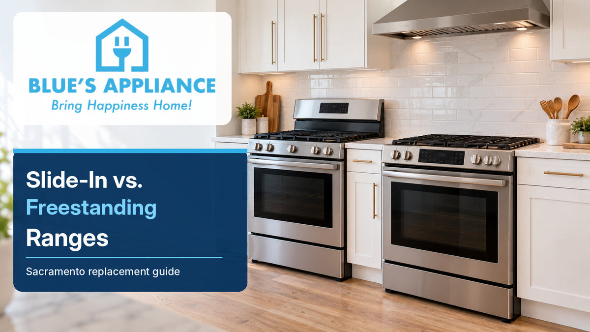 Slide-In vs. Freestanding Ranges: A Sacramento Replacement & Fit Guide