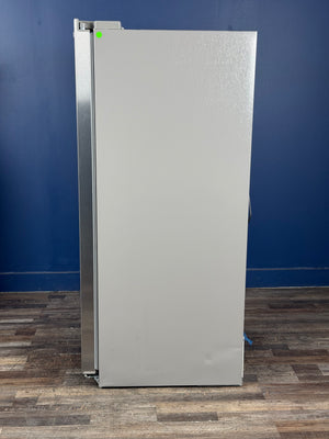 Frigidaire - 36 in. 26 cu. ft. Standard Depth Side-by-Side Refrigerator in Stainless Steel with CrispSeal Crispers