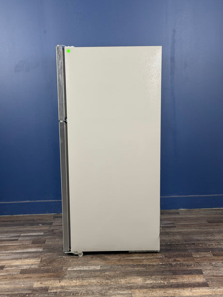Whirlpool - 18.25 cu. ft. Top Freezer Built-In and Standard Refrigerator in Monochromatic Stainless Steel