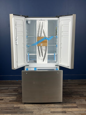 Frigidaire - 31.5 in. 18 cu. ft. Counter Depth French Door Refrigerator in Fingerprint-Resistant Stainless Look