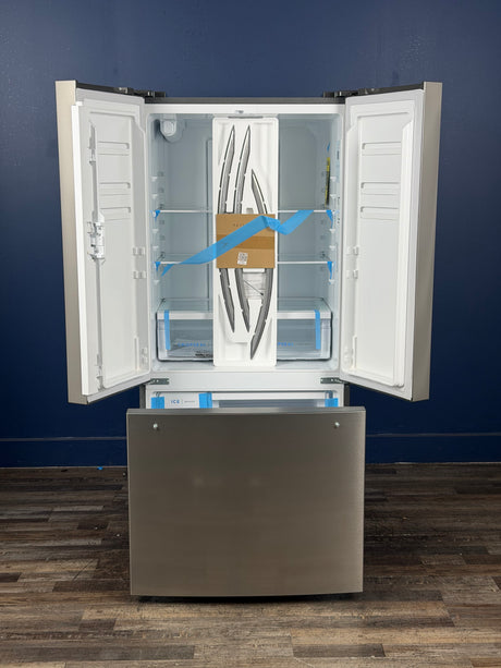 Frigidaire - 31.5 in. 18 cu. ft. Counter Depth French Door Refrigerator in Fingerprint-Resistant Stainless Look