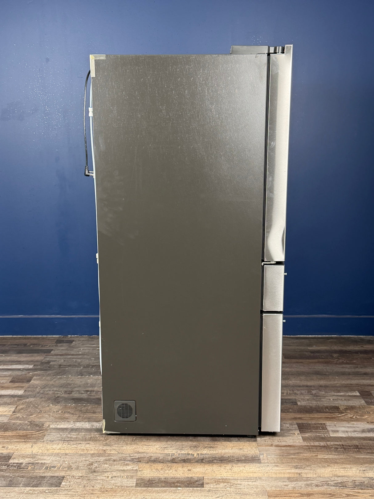 GE Profile - Profile 27.9 cu. ft. Smart 4-Door French Door Refrigerator with Door-in-Door in Fingerprint Resistant Stainless Steel