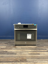 GE Profile - Profile 30 in. Smart Single Electric Wall Oven with Convection and Self Clean in Stainless Steel