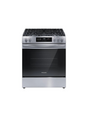Frigidaire - 30 in. 5 Burner Front Control Gas Range with Steam Clean in Stainless Steel
