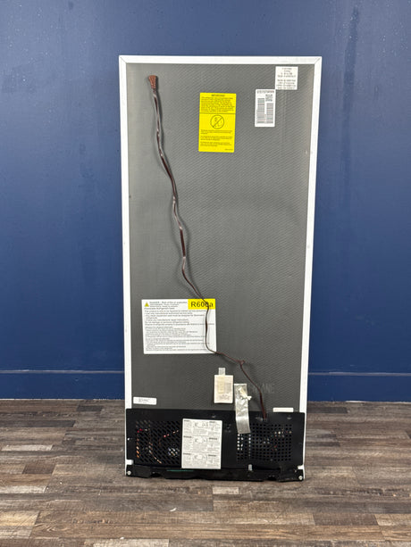 GE - 16.6 cu. ft. Top Freezer Refrigerator in White, ENERGY STAR