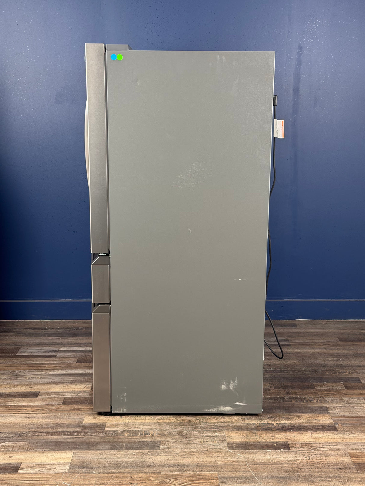 Frigidaire - 36 in. 26 cu. ft. Standard-Depth 4-Door French Door Refrigerator in Fingerprint-Resistant Stainless Steel Look