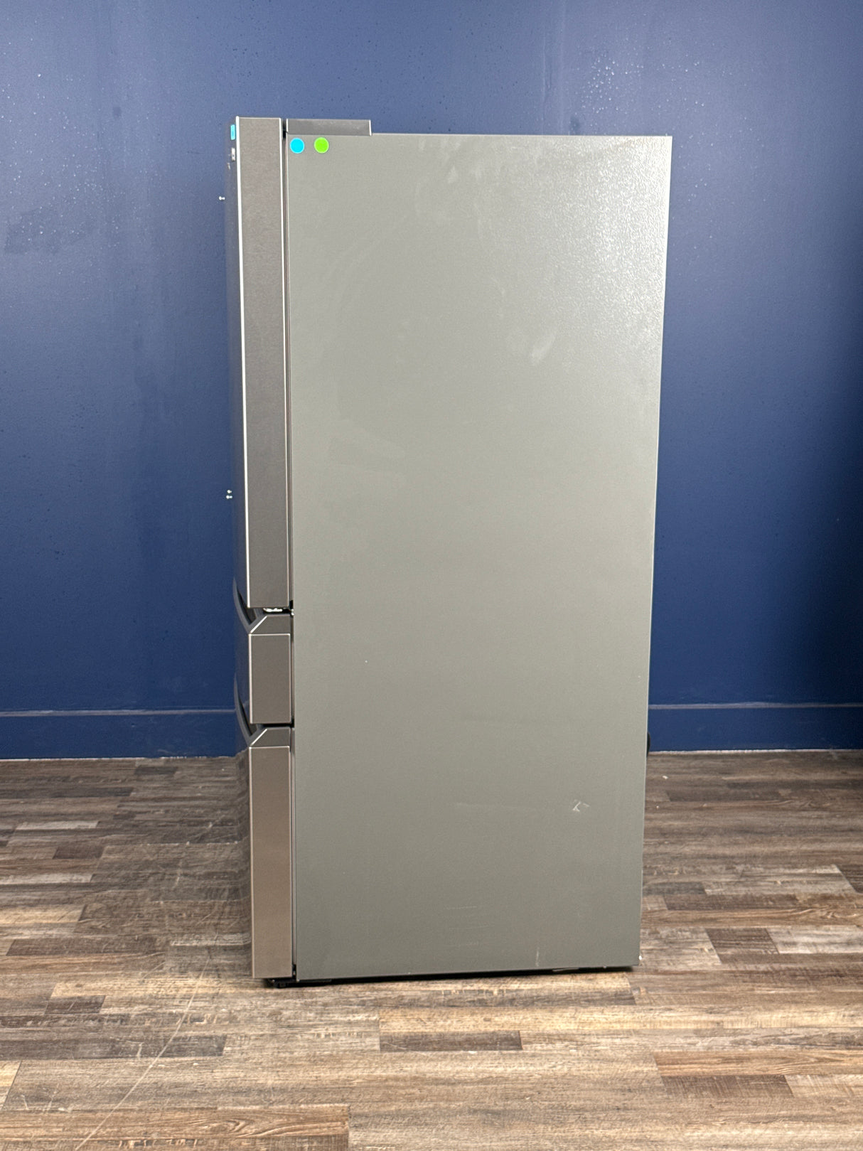 Frigidaire - 36 in. 26 cu. ft. Standard-Depth 4-Door French Door Refrigerator in Fingerprint-Resistant Stainless Steel Look