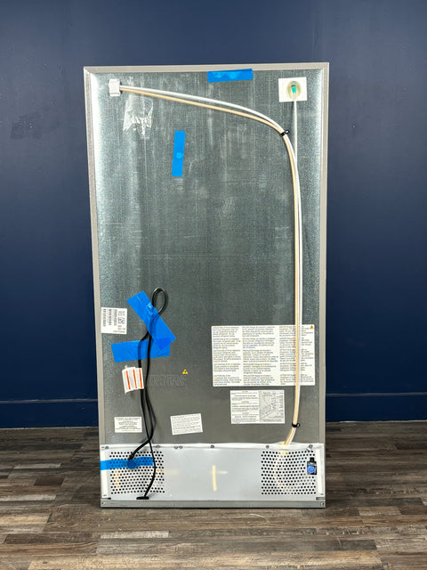 Frigidaire - 36.1 in. 22.3 cu. ft. Counter Depth Side-by-Side Refrigerator in Stainless Steel