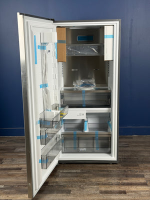 Frigidaire - Professional 19 cu. ft. Single Door Frost Free Upright Freezer in Smudge-Proof Stainless Steel, ENERGY STAR