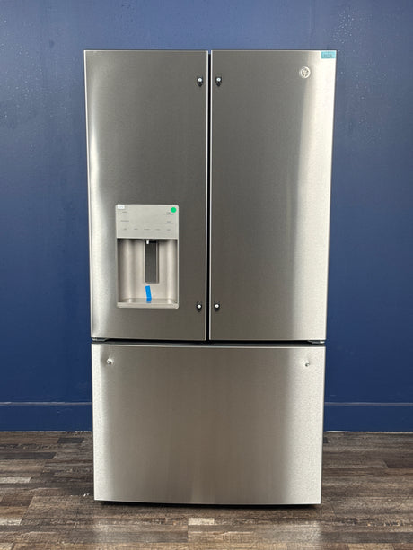 GE - 20.6 cu. ft. Counter Depth French Door Refrigerator in Fingerprint Resistant Stainless, ENERGY STAR