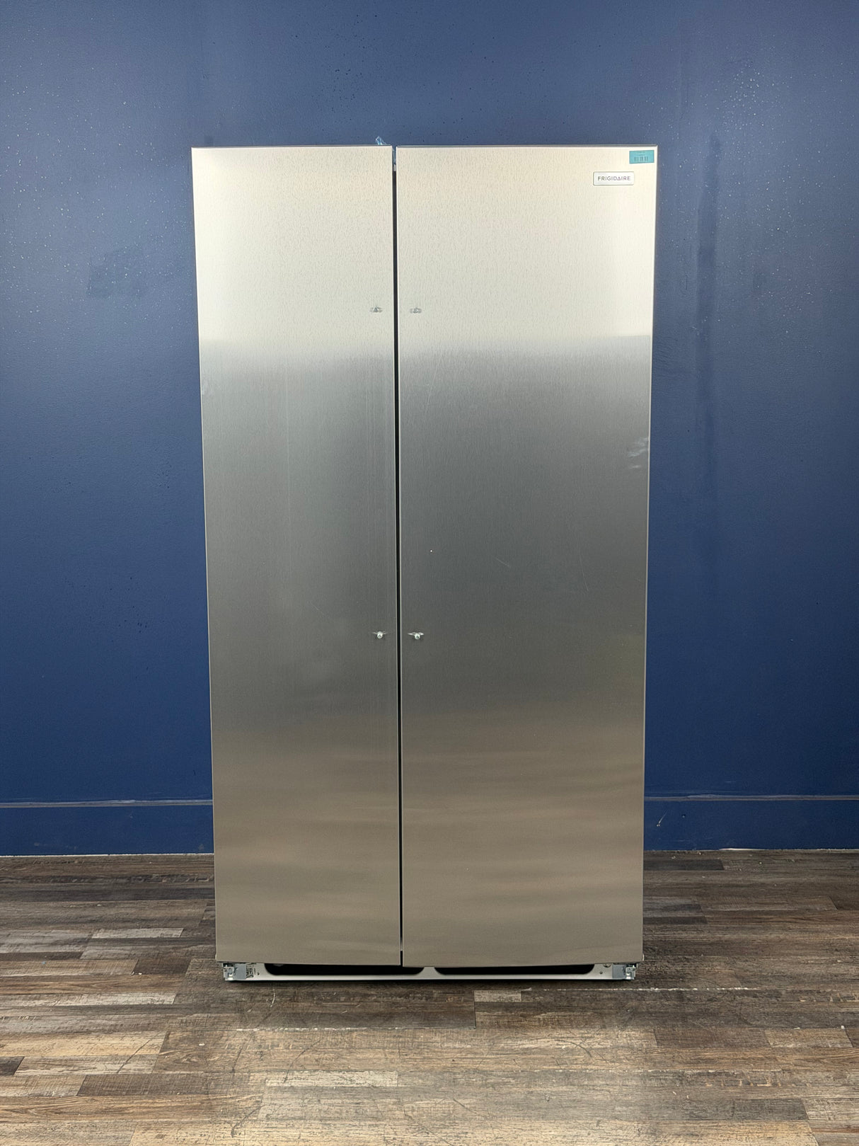 Frigidaire - 36 in. 26 cu. ft. Standard Depth Side-by-Side Refrigerator in Stainless Steel with CrispSeal Crispers