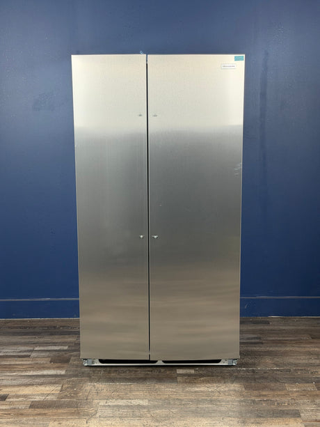 Frigidaire - 36 in. 26 cu. ft. Standard Depth Side-by-Side Refrigerator in Stainless Steel with CrispSeal Crispers