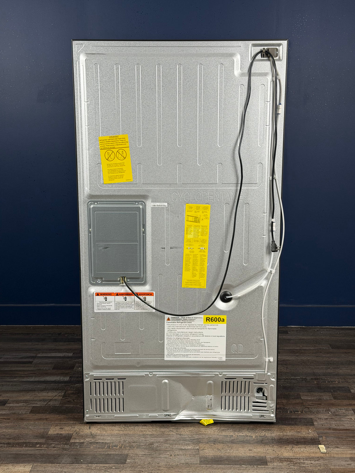GE Profile - Profile 28.7 cu. ft. 4-Door French Door Refrigerator in Stainless Steel with Dual-Dispense Autofill Pitcher