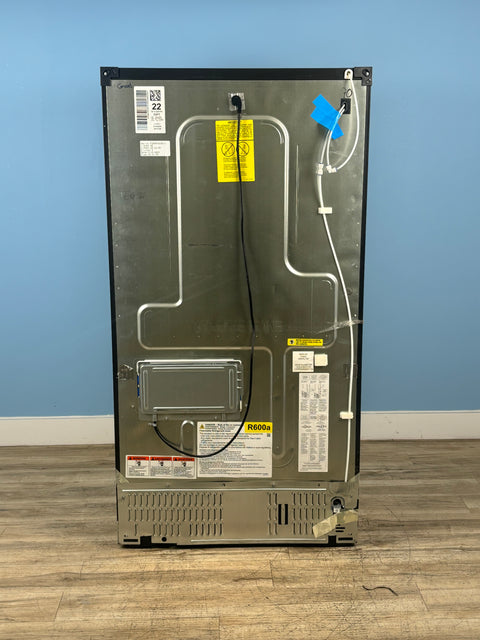 GE - 22.1 cu. ft. French Door Refrigerator in Fingerprint Resistant Stainless Steel, Counter Depth and ENERGY STAR