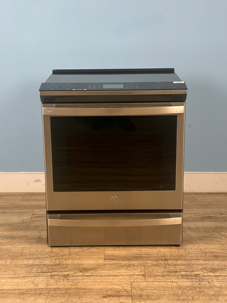 GE Profile - Profile 30 in. 4 Burner Element Smart Slide-In Induction Range in Fingerprint Resistant Stainless w/ Convection, Air Fry