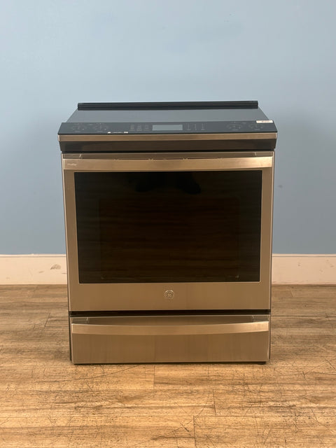 GE Profile - Profile 30 in. 4 Burner Element Smart Slide-In Induction Range in Fingerprint Resistant Stainless w/ Convection, Air Fry